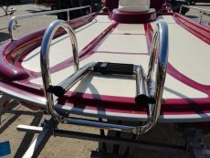 Badeleiter ?ber Deck mit 3 Premium-Stufen