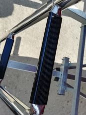 Badeleiter ?ber Deck mit 3 Premium-Stufen