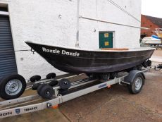 Sloep Schaluppe Tuckerboot Stahl Nachen