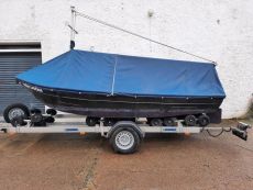 Sloep Schaluppe Tuckerboot Stahl Nachen