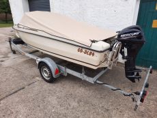 Boot Hellwig Triton TS2 und Harbeck Trailer 1000kg