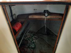 Kajütboot Angelboot Ockelbo kurze Kajüte neuwertige Persenning Kajütboot Angelboot Ockelbo kurze Kajüte neuwertige Persenning