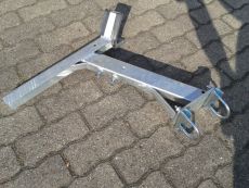 Windenstand höhenverstellbar mit festem V-Anschlag von Harbeck