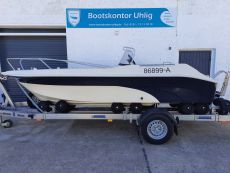 Konsolenboot Ausflugsboot Motorboot Krezel 520 Searider Mystraly