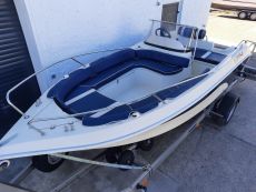 Konsolenboot Ausflugsboot Motorboot Krezel 520 Searider Mystraly