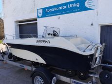 Konsolenboot Ausflugsboot Motorboot Krezel 520 Searider Mystraly