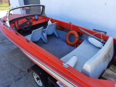 Motorboot Ibis + Motor Suzuki 15PS 4-Takt + Strassentrailer + viel Zubehör