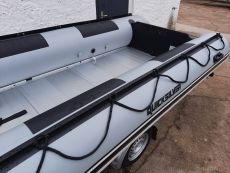 Schlauchboot Quicksilver 470 HD grau NEU, aufgebaut mit Zubehör