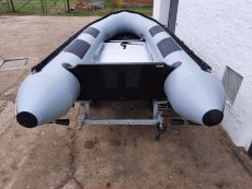Schlauchboot Quicksilver 470 HD grau NEU, aufgebaut mit Zubehör