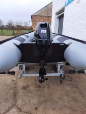 Schlauchboot Quicksilver 470 HD grau NEU, aufgebaut mit Zubehör