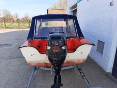 Motorboot Trainer 25PS Suzuki 4-Takt 750kg Trailer