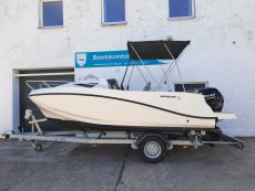 2023er Quicksilver 505 Cabin + 2025er Mercury 80PS + 1300 Trailer