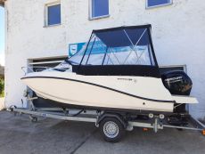 2023er Quicksilver 505 Cabin + 2025er Mercury 80PS + 1300 Trailer