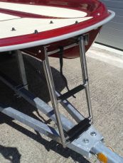 Kassettenbadeleiter Edelstahl unter Deck