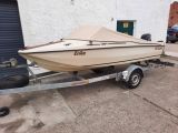 Boot Hellwig Triton TS2 und Harbeck Trailer 1000kg