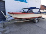 Motorboot Trainer 25PS Suzuki 4-Takt 750kg Trailer