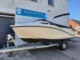 2023er Quicksilver 505 Cabin + 2025er Mercury 80PS + 1300 Trailer